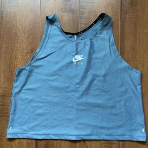 Nike Blue Crop Top